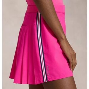 RLX Ralph Lauren Pleated Back Golf Pink 17” Skort Size Medium